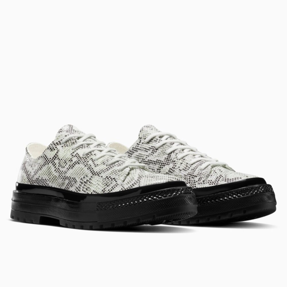 CONVERSE Chuck 70 Formal Suede Snake Oxford Boat Shoe Mens Size 9.5/10 READ NEW - Picture 13 of 16